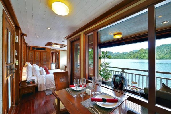 Du Thuyền Paradise Peak Cruise Hạ Long Phòng Nghỉ