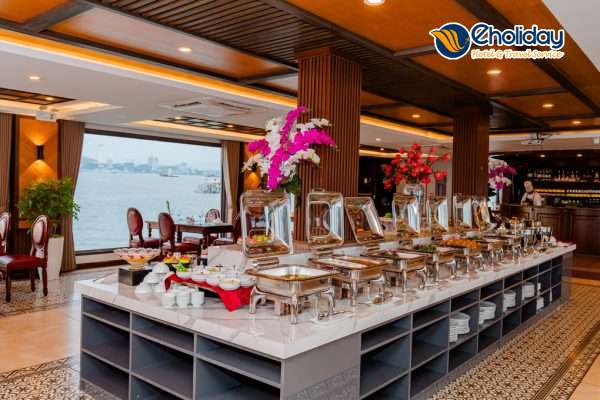 Du Thuyền Sea Coral Hạ Long Lan Hạ Nhà Hàng 2