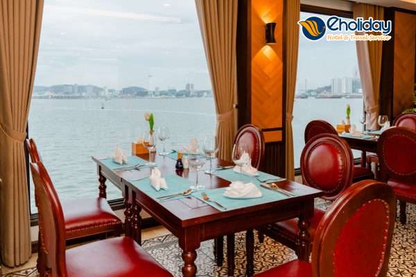 Du Thuyền Sea Coral Hạ Long Lan Hạ Nhà Hàng 3