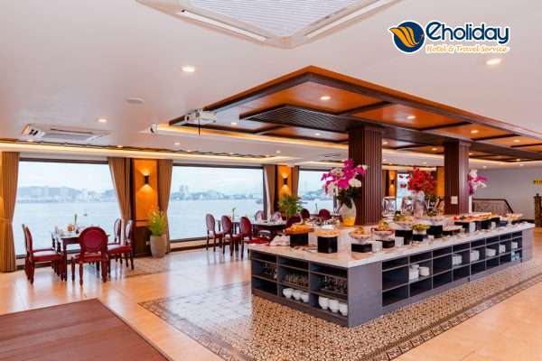 Du Thuyền Sea Coral Hạ Long Lan Hạ Nhà Hang 4