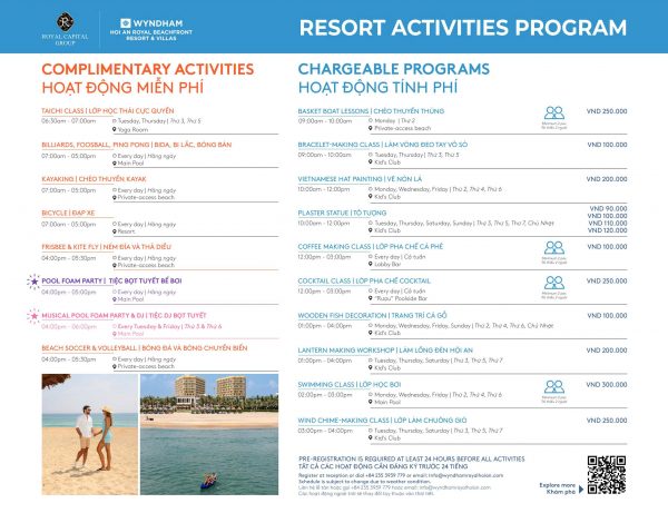 Hoạt động Tin Wyndham Hội An Royal Beachfront Resort