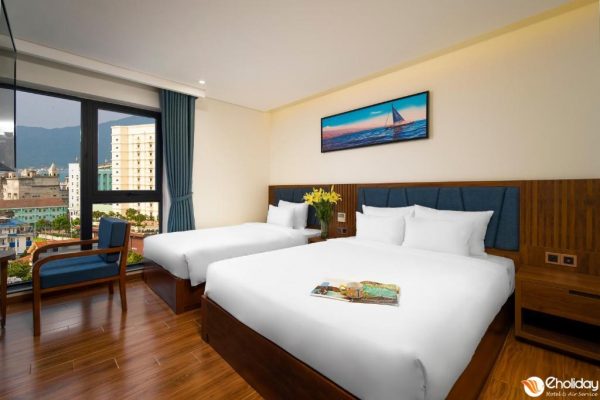 Khách Sạn Ruby Star Đà Nẵng Phòng Deluxe Triple City View