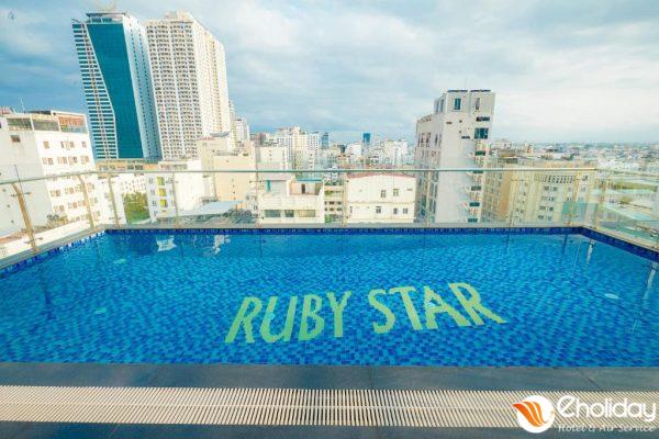 Khách Sạn Ruby Star Đà Nẵng Bể Bơi Sân Thượng