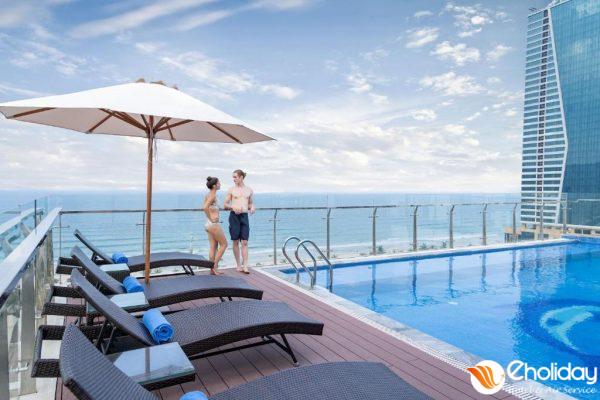 Khách Sạn Sunny Ocean Đà Nẵng Check In Bể Bơi