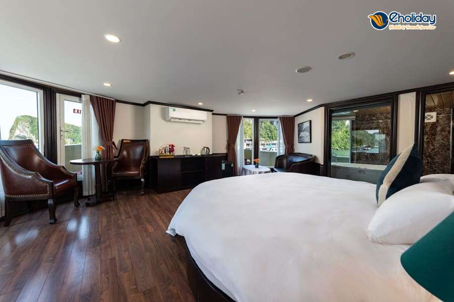 Du Thuyền Amanda Hạ Long Phòng Royal Suite 2