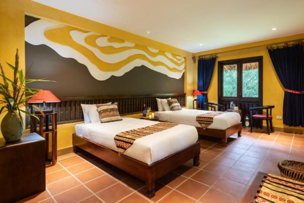 Panhou Retreat Hà Giang Phòng Superior 2 Giường đơn