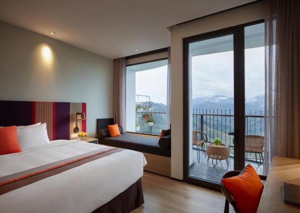 Pao's Sapa Leisure Hotel Phòng Deluxe Hướng Thung Lũng