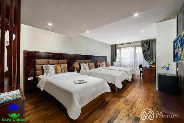 Sapa Green Hotel Phong Superior 3 Nguoi