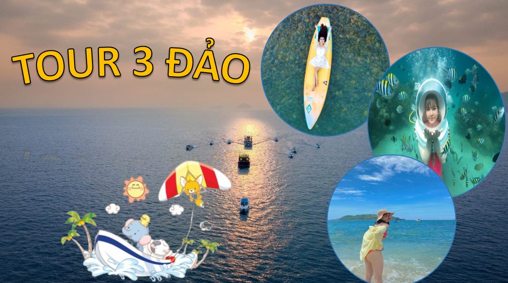 Tour Cano 3 Đảo Nha Trang 1 ngày