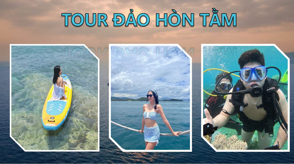 Tour Nha Trang 1 Ngày: Du ngoạn đảo Hòn Tằm