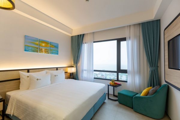 Khách Sạn Odin Quy Nhơn Phòng Premium Deluxe Ocean View