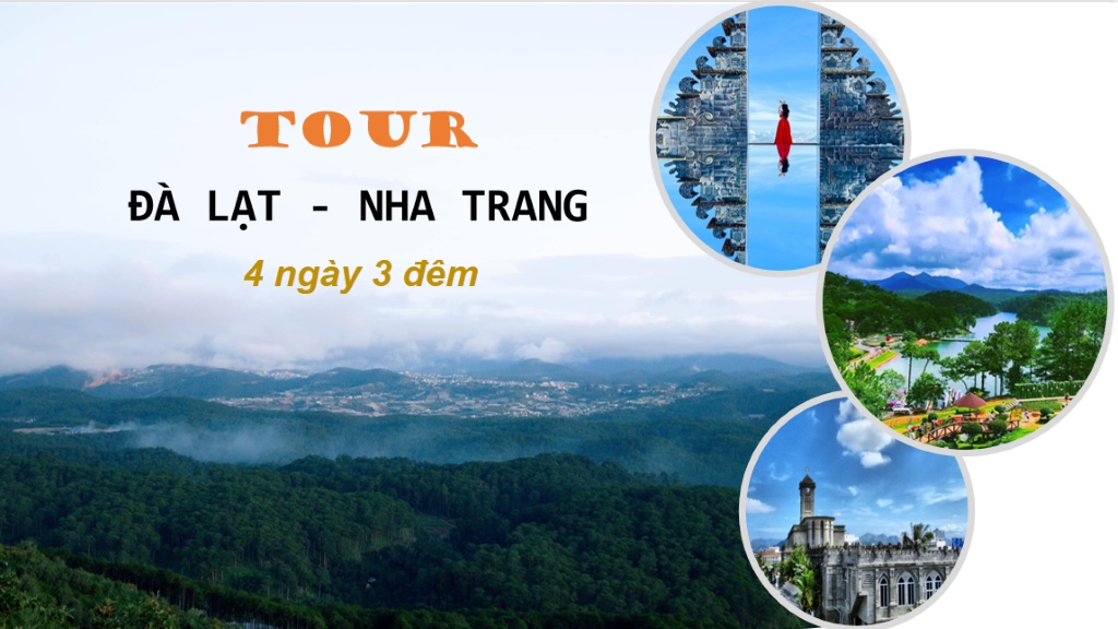 Tour Đà Lạt – Nha Trang 4 ngày 3 đêm