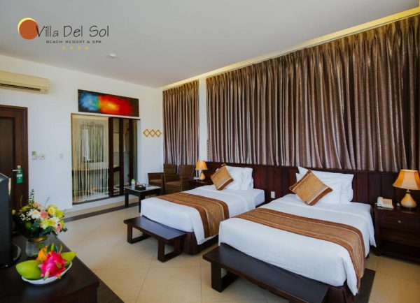 Villa Del Sol Beach Resort Spa Phong Deluxe Front Beach