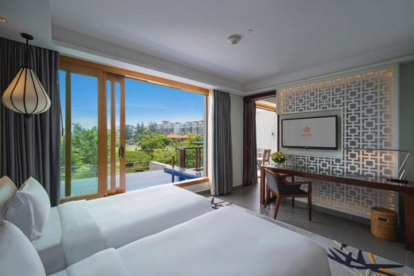 Angsana Lăng Cô Resort Huế Phòng Junior Suite Có Hồ Bơi Riêng Nhìn Ra Biển