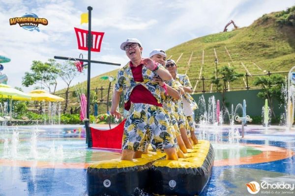 Cong Vien Nuoc Wonderland Water Park Nova World Phan Thiet Tro Choi Phao Nuoc