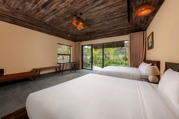 Scenic Mountain Ecolodge Ninh Bình Phòng Deluxe Gia đình