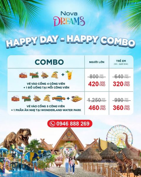 Combo Vui Chơi Novaworld Phan Thiết