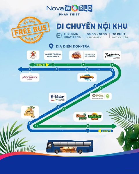 Xe Di Chuyen Noi Khu Novaworld Phan Thiet