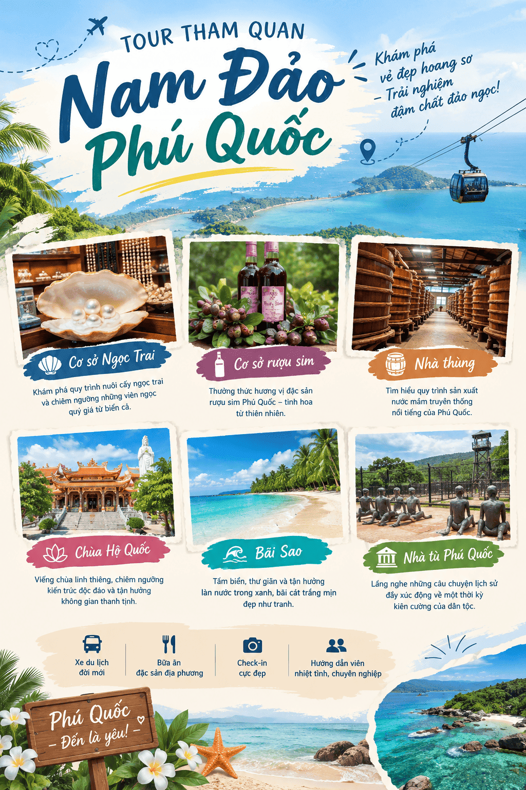 Tour Khám phá Nam Đảo Phú Quốc