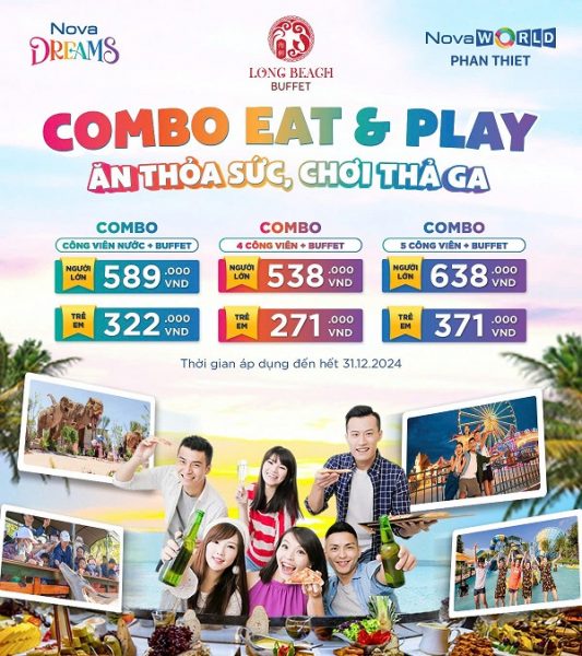 Combo Ăn Chơi Novaworld Phan Thiết