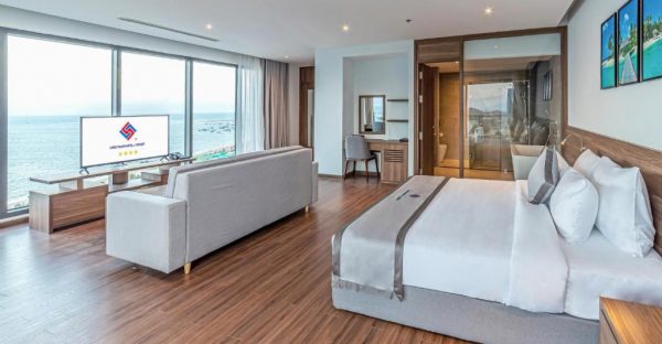 Long Thuận Hotel Resort Ninh Thuận Phòng Junior Suite