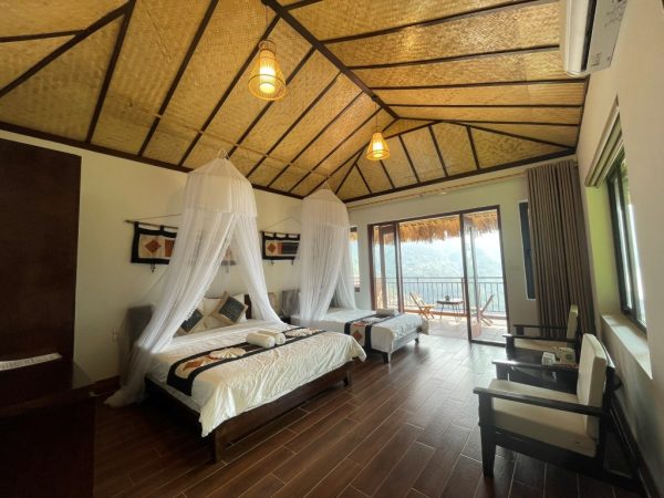 Tà Xùa Ecolodge Sơn La Phòng Bungalow Vườn Táo