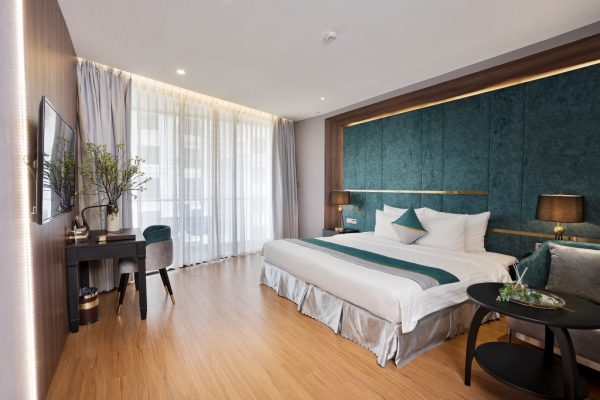 Cicilia Hotel & Spa Đà Nẵng Phòng Premium Deluxe Partial Ocean View