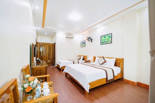 Khách Sạn Huy Hoàn Hà Giang Phòng Deluxe Famliy