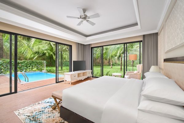 Nha Trang Marriott Resort & Spa, Hon Tre Island Villa 3 Phòng Ngủ Hướng Vườn