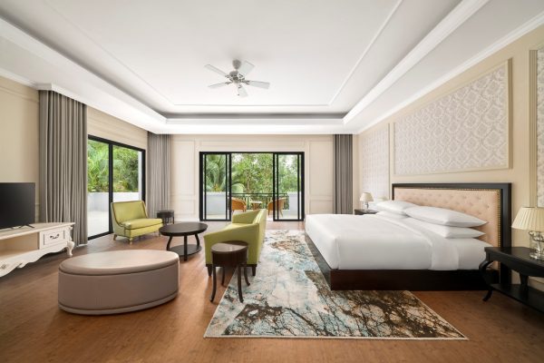 Nha Trang Marriott Resort & Spa, Hon Tre Island Villa 4 Phòng Ngủ Hướng Vườn