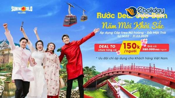 Vé Cáp Treo Nữ Hoàng Và đồi Mặt Trời Sun World Hạ Long