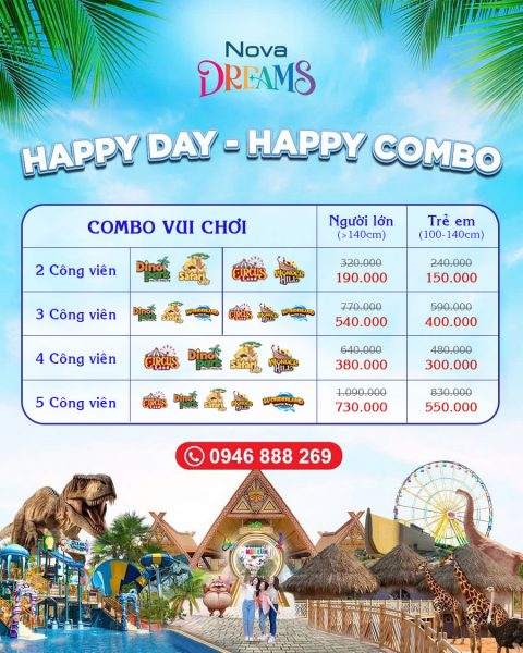 Combo Vui Choi Novaworld Phan Thiet