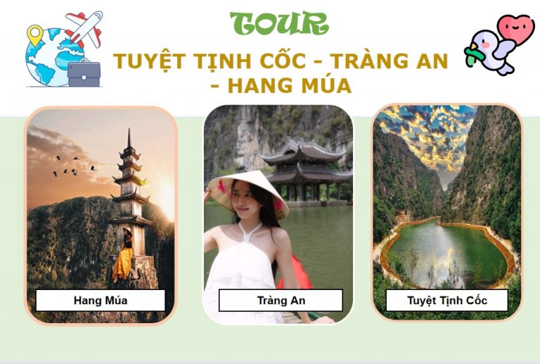 Tour Tuyệt Tịnh Cốc Tràng An Hang Múa 1 Ngày