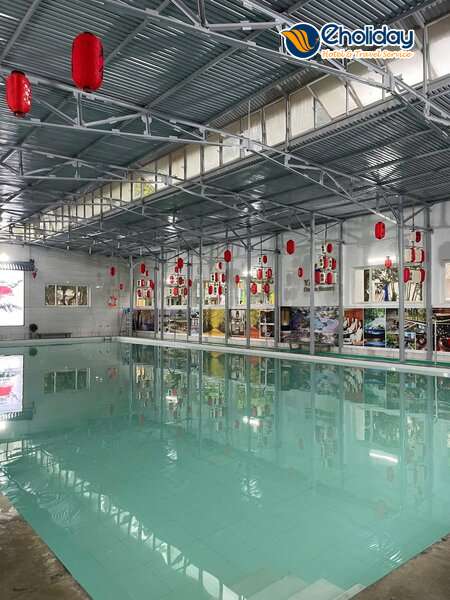 Yasumi Onsen Resort Hòa Bình Bể Bơi 4