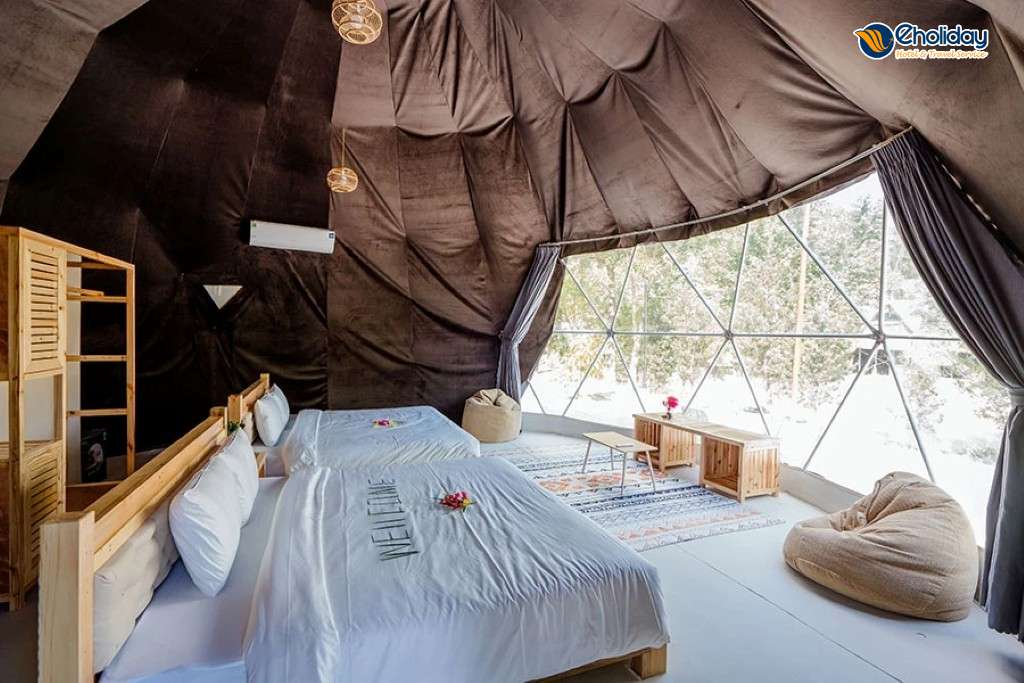 Bái Tử Long Resort Glamping 2giường đôi