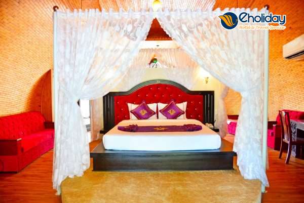 Cồn Khương Resort Bungalow Hướng Sông