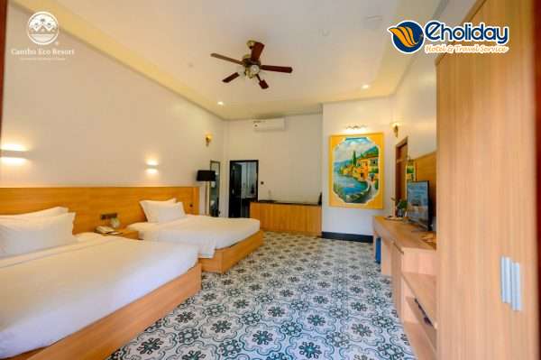 Eco Resort Cần Thơ Phòng Eco Family Garden View