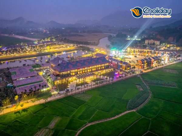 Flamingo Heritage Resort Tân Trào Tuyên Quang Ban đêm