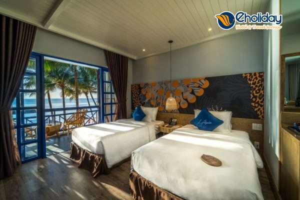 L'azure Resort & Spa Phòng Deluxe Beach Front