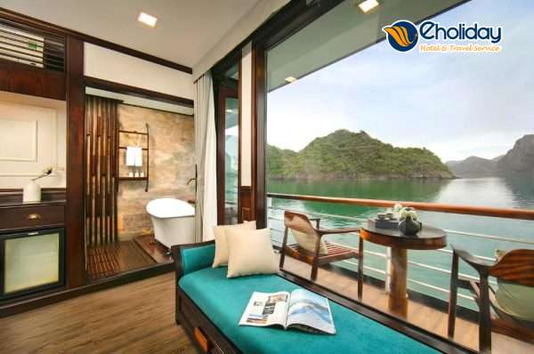 Du Thuyền Amanda Luxury Lan Hạ Phòng Junior Suite Có Ban Công 3