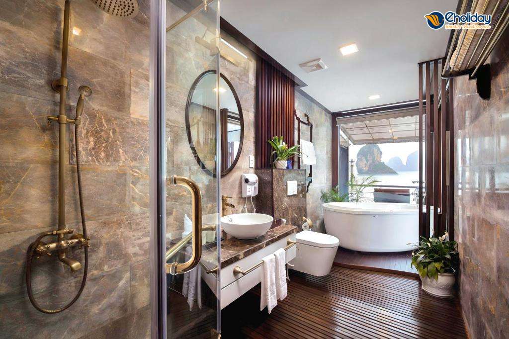 Du Thuyền Amanda Luxury Lan Hạ Phòng Royal Suite 3