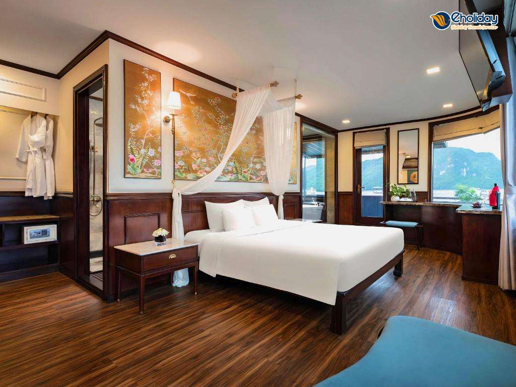 Du Thuyền Amanda Luxury Lan Hạ Phòng Royal Suite