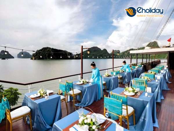 Du Thuyền Amanda Luxury Lan Hạ Sundeck