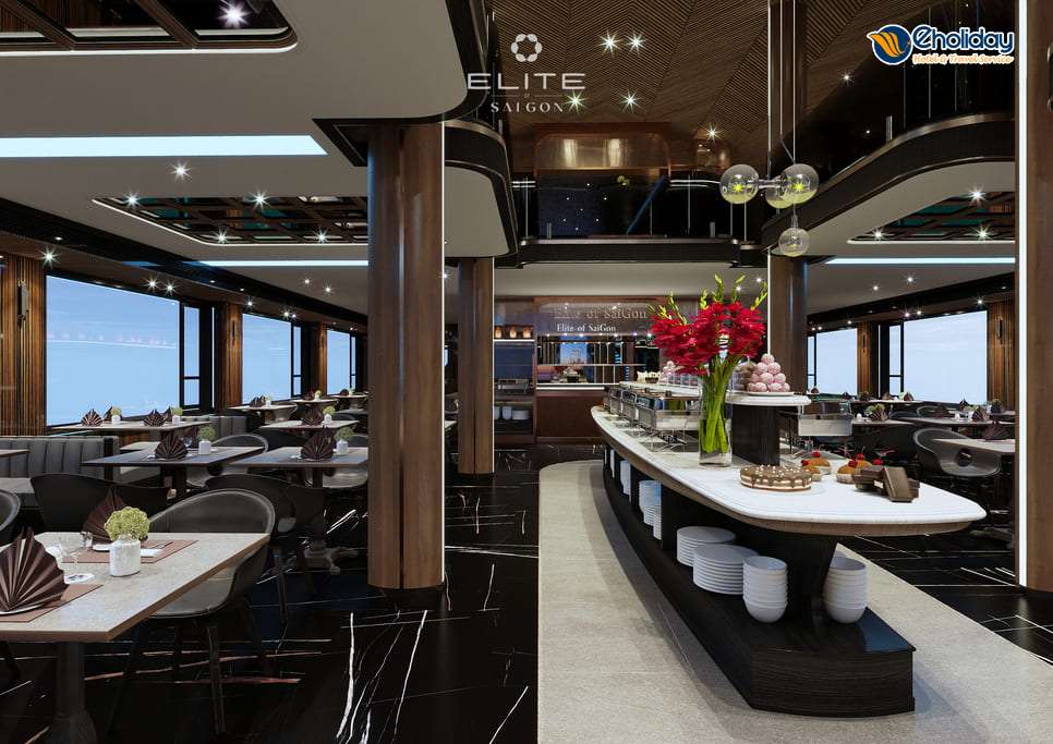 Du Thuyền Elite Of Saigon Ha Long Bay Restaurant (14)