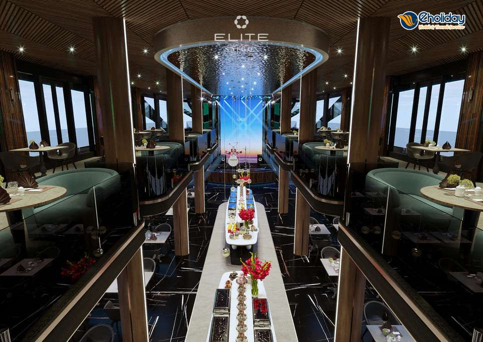 Du Thuyền Elite Of Saigon Ha Long Bay Restaurant 3