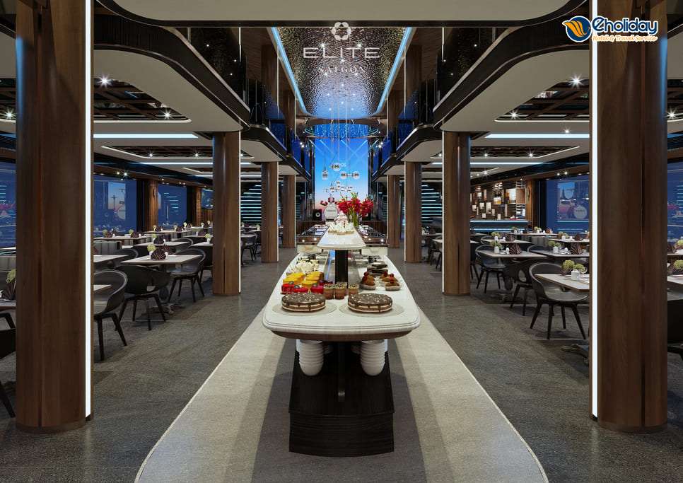 Du Thuyền Elite Of Saigon Ha Long Bay Restaurant 4