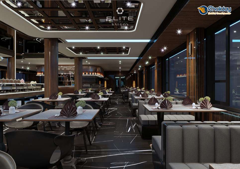 Du Thuyền Elite Of Saigon Ha Long Bay Restaurant