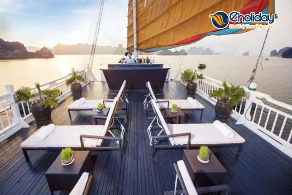 Du Thuyền Hera Grand Luxury Hạ Long Sundeck