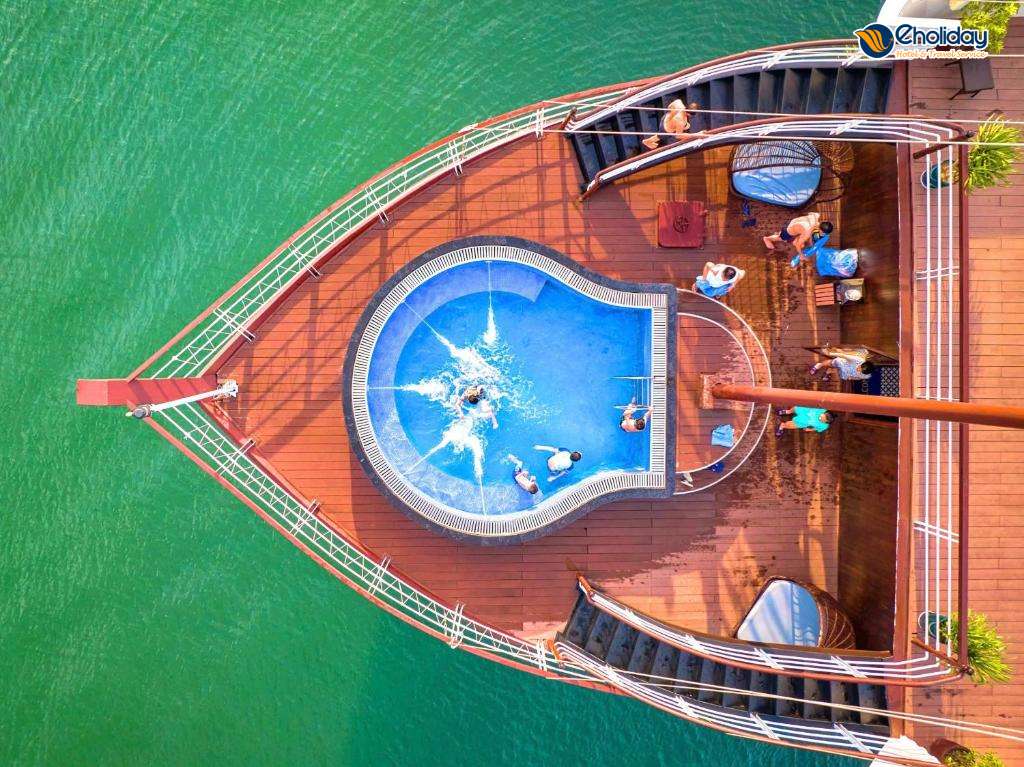 Du Thuyền Le Journey Elegance Lan Hạ Jazzcuzi