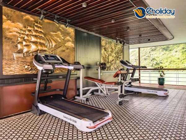Du Thuyền Le Journey Elegance Lan Hạ Phòng Gym